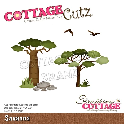 CottageCutz® Savanna Die Set