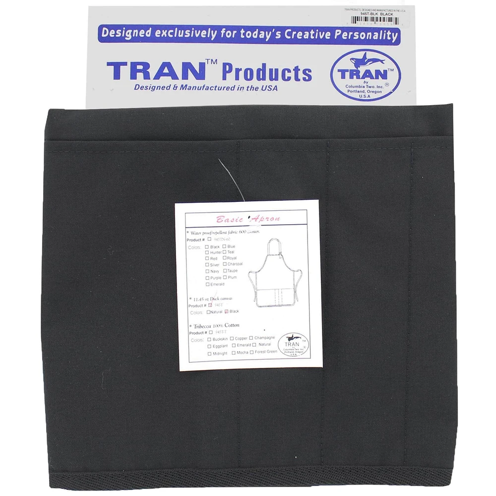 Tran™ Black Apron