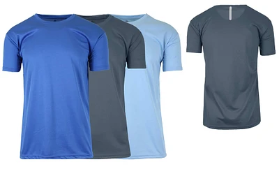 Galaxy By Harvic Crew Neck Men's T-Shirt 3 Pack