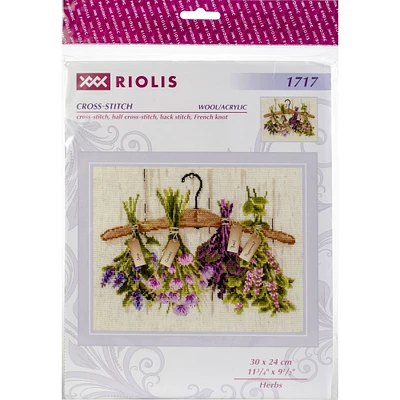 RIOLIS Herbs Counted Cross Stitch Kit