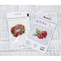 Luca-s Poppies Counted Cross Stitch Kit