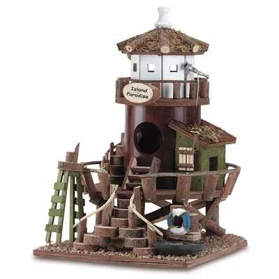 11.25" Island Paradise Birdhouse