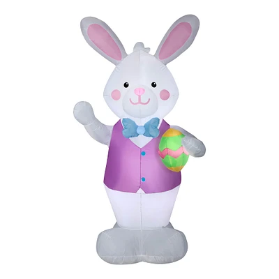 7ft. Airblown® Inflatable Easter Bunny & Egg