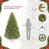 7.5ft. Unlit Douglas Fir Premier Artificial Christmas Tree