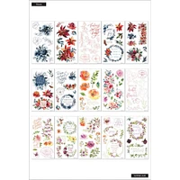 The Happy Planner® Seasonal Floral Classic Value Pack Stickers
