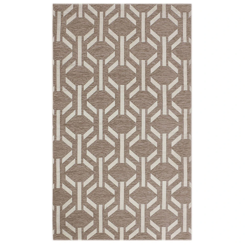 RugSmith Light Gray Anti-Fatigue Maze Kitchen Mat, 20" x 36"