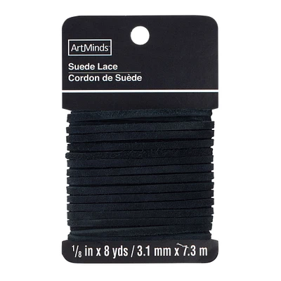 12 Pack: 1/8" Suede Lace by ArtMinds