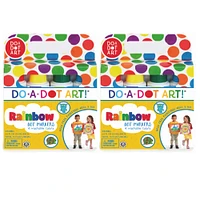 Do-A-Dot Art® Washable Rainbow Dot Markers, 2 Packs of 4