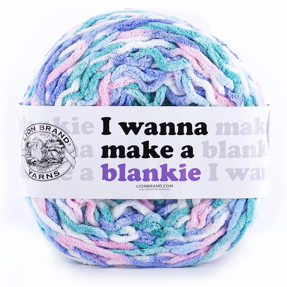 Lion Brand® I Wanna Make a Blankie Yarn