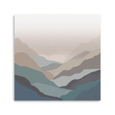 Mountain Valley Canvas Giclee