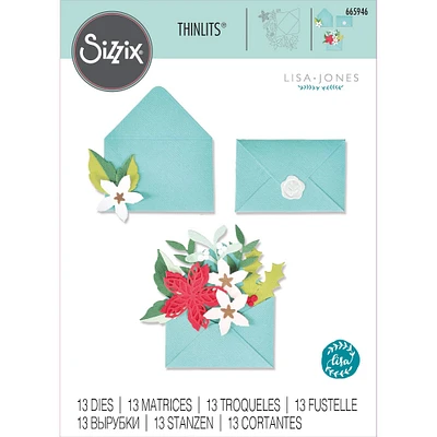 Sizzix® Thinlits™ Lisa Jones Festive Envelope Dies