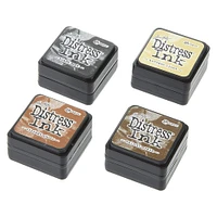 6 Packs: 4 ct. (24 total) Tim Holtz® Mini Distress Ink Pads, Kit 3