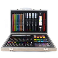 Art 101 Watercolor, Draw & Sketch Wood Art Set