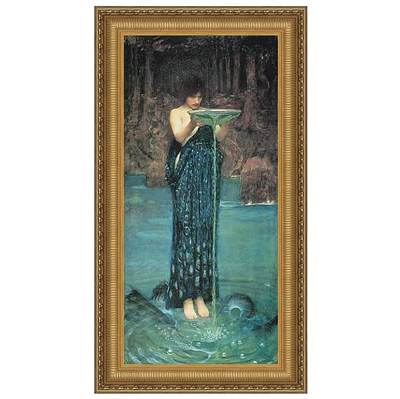 Design Toscano Circe Invidiosa Framed Painting