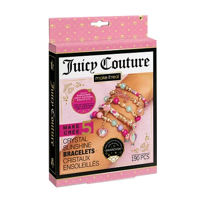 6 Pack: Juicy Couture Make It Real™ Mini Crystal Sunshine Bracelet Kit