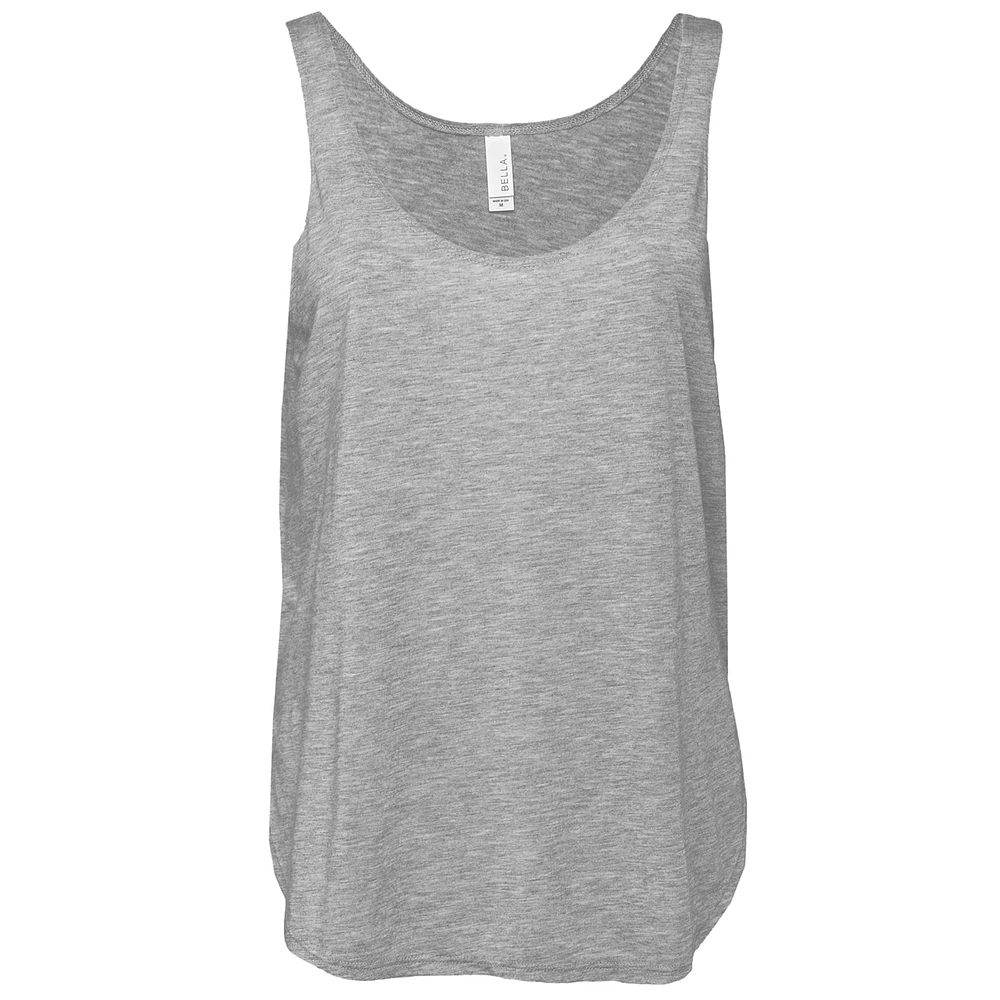 BELLA+CANVAS® Heather Flowy Side Slit Women's Tank