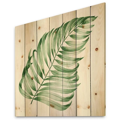 Designart - Tropical Leaf Of Monstera II