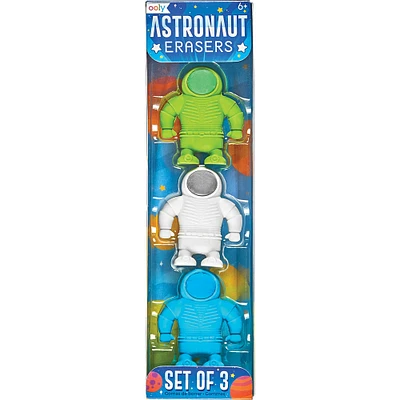 OOLY Astronaut Eraser Set