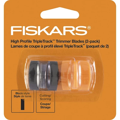 Fiskars® TripleTrack High-Profile Replacement Blades, 2ct.