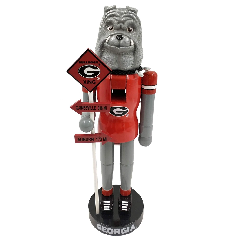 Santa's Workshop 12" University of Georgia Rivalry Nutcracker