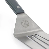 Martha Stewart Gray High-Carbon Stainless Steel Slotted Turner