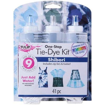 Tulip® 3-Color Shibori One-Step Tie-Dye Kit
