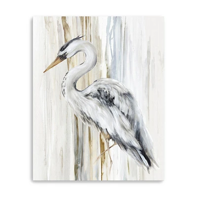 Lumaprints River Heron II Canvas Wall Art