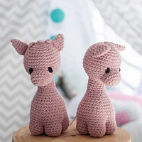 Hoooked DIY Ziggy the Pink Giraffe Eco Barbante Crochet Kit