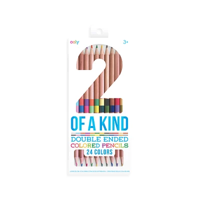 OOLY 2 Of A Kind Colored Pencils Set
