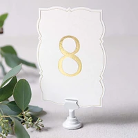 Style Me Pretty Gold Table Numbers, 1-25