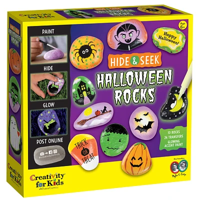 Creativity for Kids® Hide & Seek Halloween Rocks