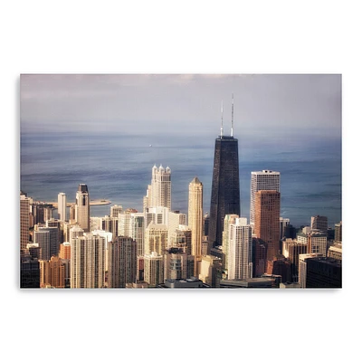 Lumaprints Chicago Skyline Canvas Giclée Art