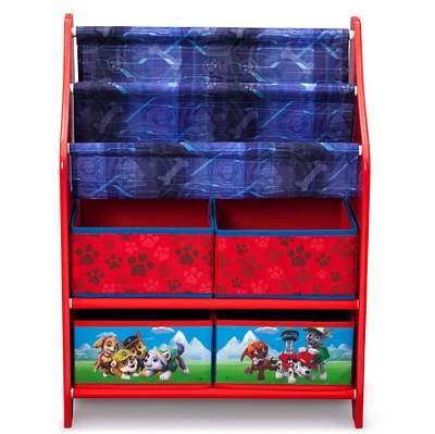 Delta Children Paw Patrol Toy & Book Organizer