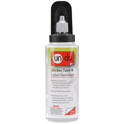 Un-Du® Adhesive Remover, 4oz.