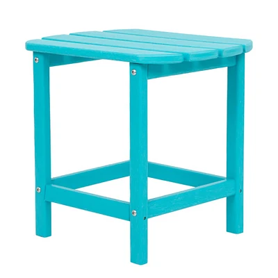 Blue Traditional Accent Table