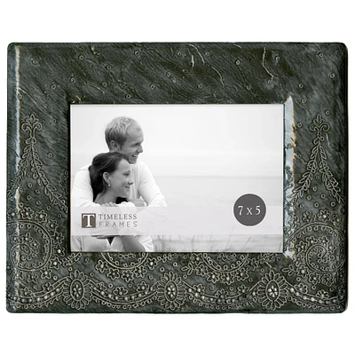 Timeless Frames® Charcoal Paris Paisley 5" x 7" Frame