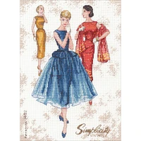 Dimensions® Simplicity Vintage Counted Cross Stitch Kit