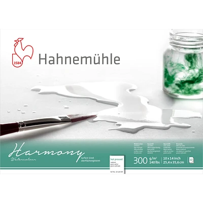 Hahnemühle Harmony Hot-Pressed Watercolor Paper Block