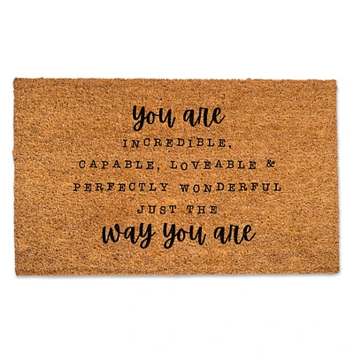 Just the Way You Are Doormat