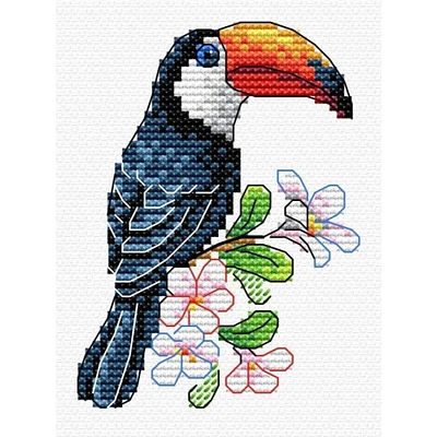 MP Studia Tropical Dweller Counted Cross Stitch Kit