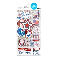 12 Pack: Americana Sticker Pack by Recollections™