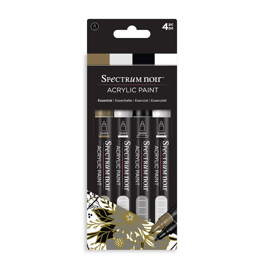 Spectrum Noir™ Essential Acrylic Paint Marker Set