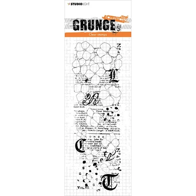 Studio Light Grunge Nr. 204, Hydrangea Clear Stamp