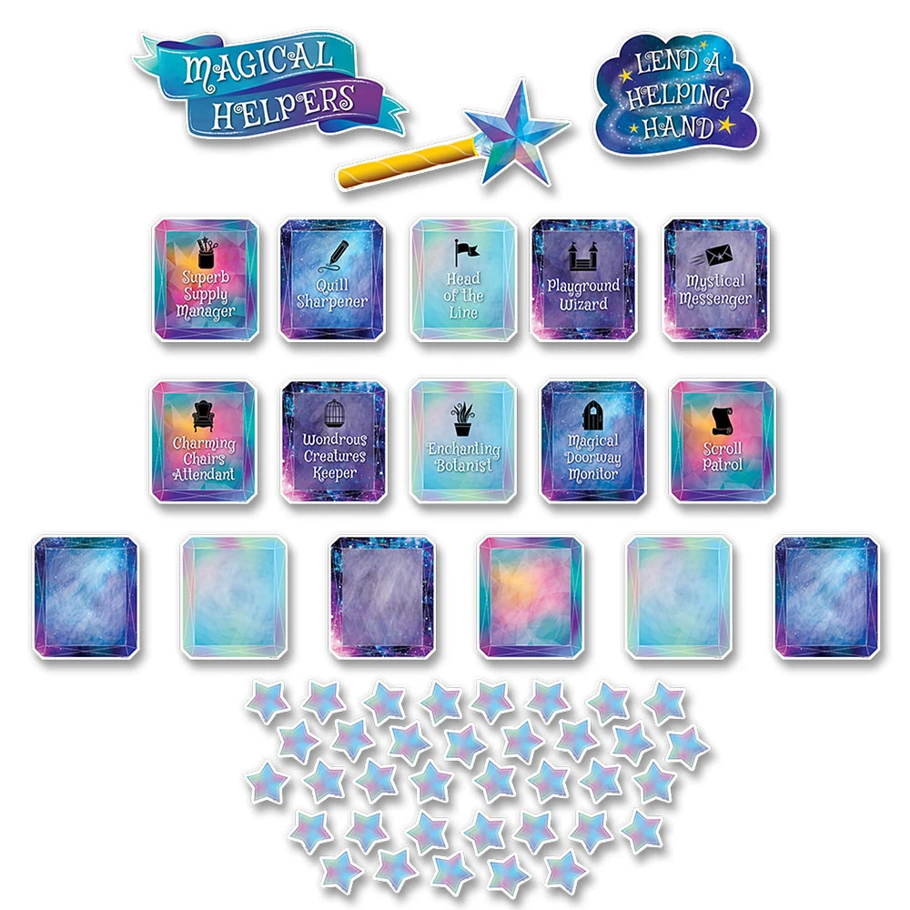 Creative Teaching Press® Mystical Magical Class Jobs Mini Bulletin Board Set, 59ct.