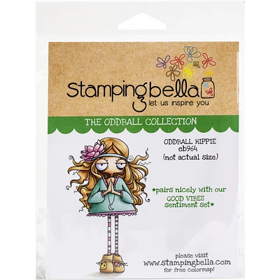 Stamping Bella Oddball Hippie Cling Stamps