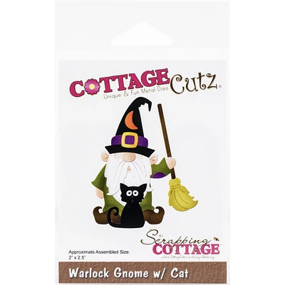 CottageCutz® Warlock Gnome With Cat Die