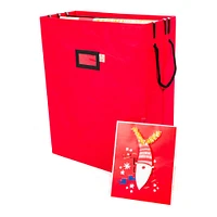 Santa's Bag Gift Bag Organizer & Tissue Paper Storage Box