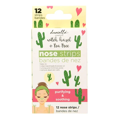 Danielle® Witch Hazel & Tea Tree Nose Strips, 12ct.