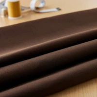 Brown Broadcloth Fabric