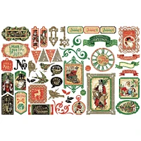 Christmas Time Cardstock Die-Cut Assortment- 